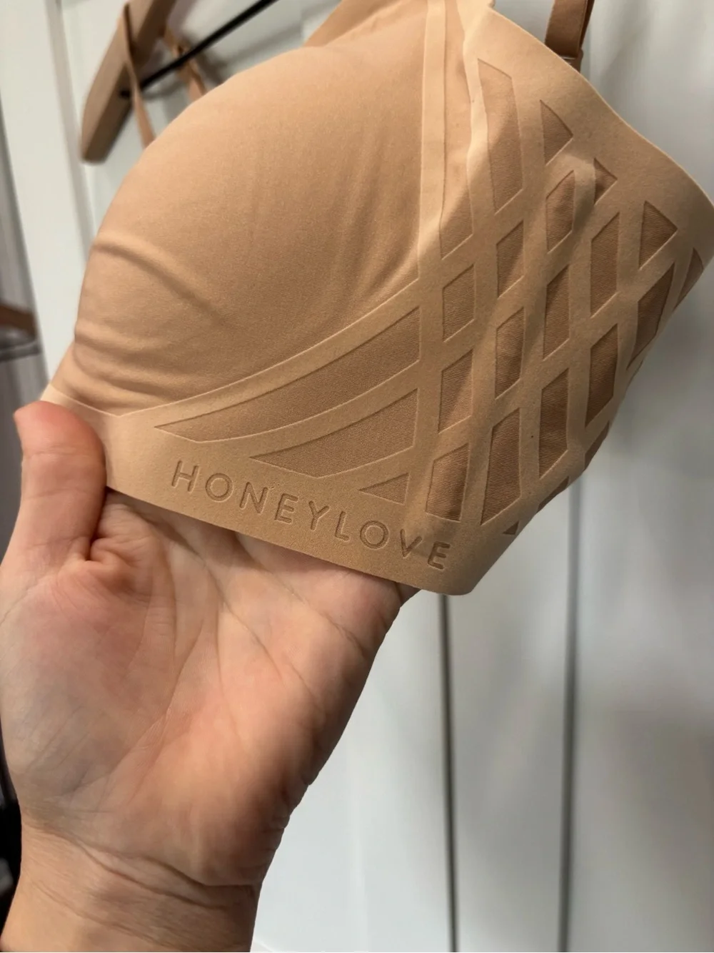 Honeylove 34B/C Nude Seamless Support Bra - Picture 2 of 6